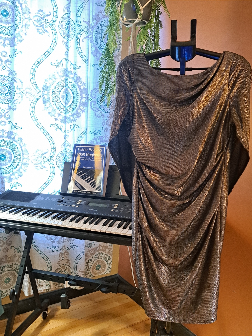 Metallic Bronze Dress